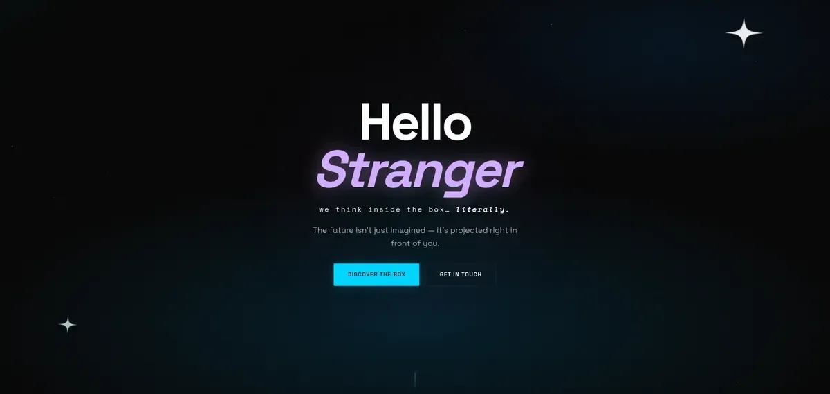 Website van Holoholobox met interactieve 3D-productbeleving, gebouwd door Magnetite